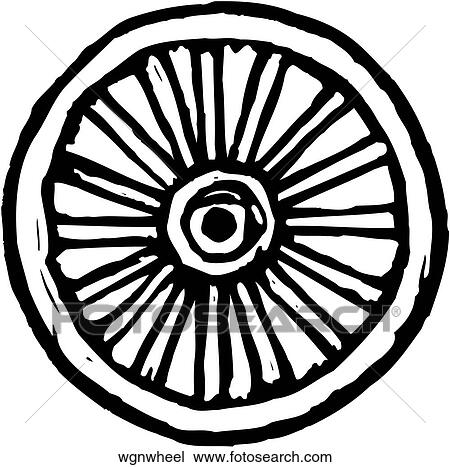 Clip Art Wheel Clip Art wheel clip art royalty free 101481 clipart vector eps wagon wheel
