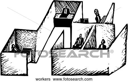 剪贴画 工人