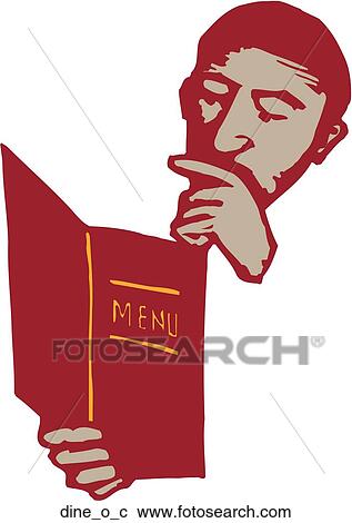 Clipart of Dine Out dine_o_c - Search Clip Art, Illustration Murals