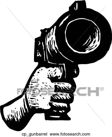 Clipart of gun barrel cp_gunbarrel - Search Clip Art, Illustration