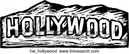 Clipart - hollywood hw_hollywood - Cerca Clipart, Illustrazioni murali