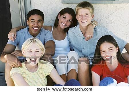 Affectionate Americans African American Teen 72