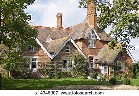 Bild - england, buckinghamshire, viktorianische, schulhaus x14346387