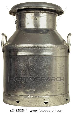 Stock Photography of a milk can x24852541 - Search Stock Photos