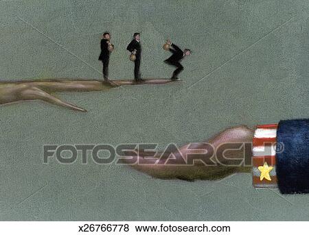 Stock Illustration of Corporate Welfare x26766778 - Search EPS Clip Art
