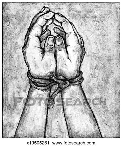 Clipart of My Hands Are Tied x19505261 - Search Clip Art, Illustration
