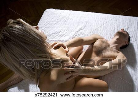 Naked feet white pedicure