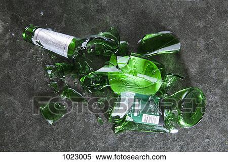 图片银行 - a, 打碎, 啤酒瓶子