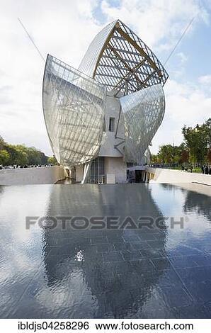 Stock Bilder - louis, Vuitton, grundlage, privat, museum moderner ...