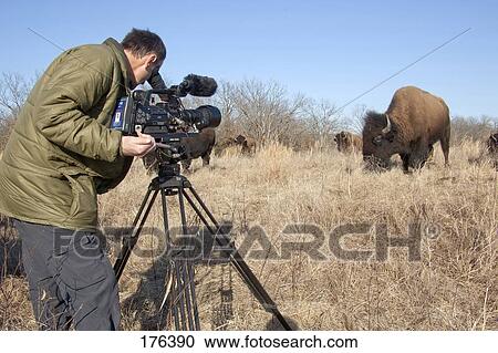 Stock Photography of German nature documentary maker Hans Schweiger at ...