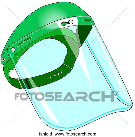 Clipart Of Face Shield Fshield Search Clip Art.