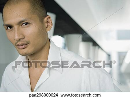 wearing button down shirt open