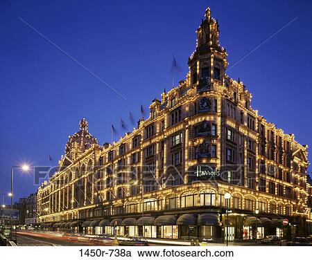 Stock Photography of Harrods, London, England 1450r-738a - Search Stock Photos, Pictures, Wall ...
