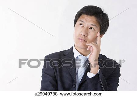 Facial expression contemplating Milf cleaning hand job