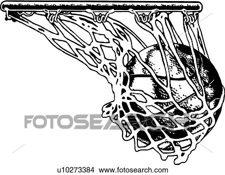 Clipart of Basketball Net u10273384 - Search Clip Art, Illustration