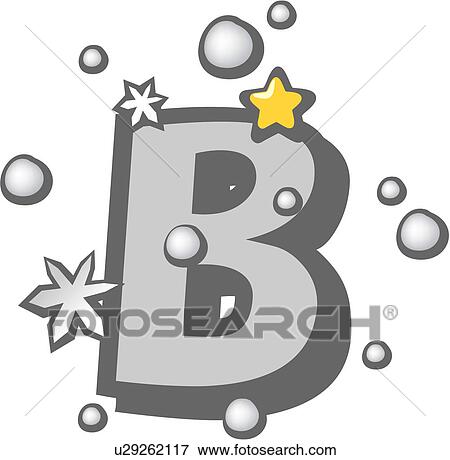 Clip Art of letter, alphabet u29262117 - Search Clipart, Illustration