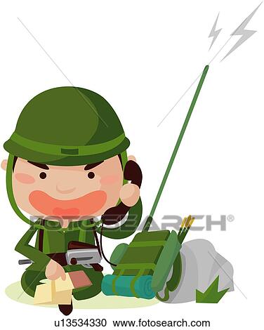 Clipart of radiotelegraph, social issue, 19-59years old ...