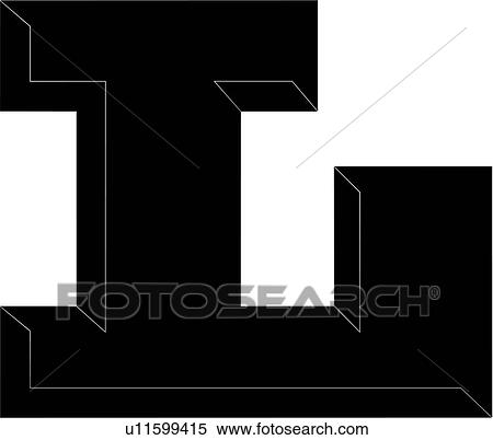 clipart of alphabet letter chisel block uppercase capital l block letter l
