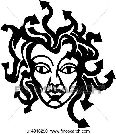 Clip Art Medusa Clipart clipart of medusa mythical roman myth mythological fotosearch