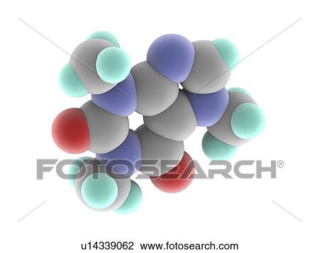smile caffeine molecule clipart