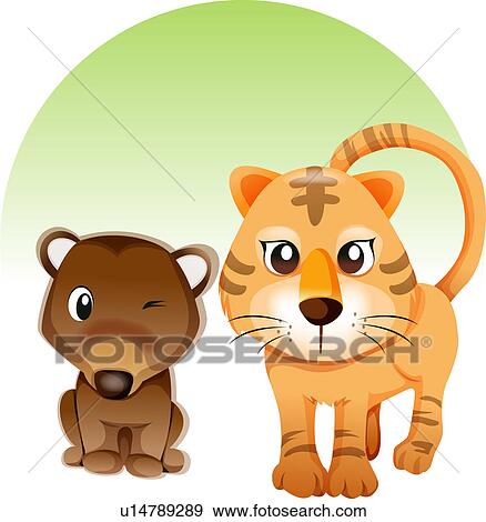 Stock Illustration of korea, bear, image diary, imagediary, giger