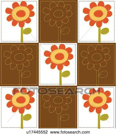 Clip Art of Background, pattern, patterns, pattern, patterns, Repeat