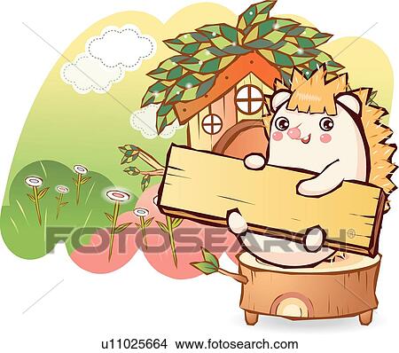 Drawings of Animal Building House u11025664 - Search Clip Art