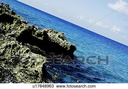 Stock Photo - Scenic waterfront at Cayman Islands. Fotosearch - Search ...