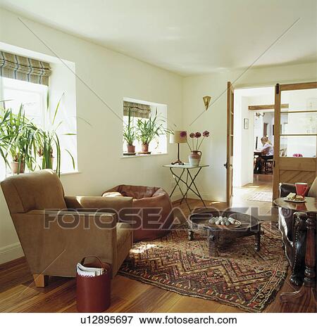 Modern Furniture With Oriental Rug picture of oriental rug and modern furniture in white cottage Modern Furniture With Oriental Rug picture of oriental rug and modern furniture in white cottage