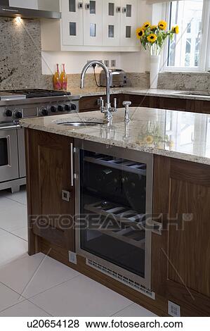 pictures of wine cooler below underset sink in granite worktop on pictures of wine cooler below underset sink in granite worktop on