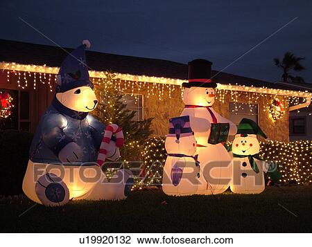 Polar Bears Clip Art Christmas Decorations