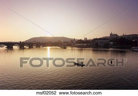 图吧 - 捷克和斯洛伐克, 布拉格, vitava, 河, Karl