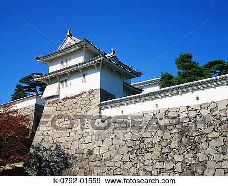 Aizuwakamatsu Castle in Fukushimaa Prefecture, Japan View Large Photo Image Stock Photo - Aizuwakamatsu Castle in Fukushimaa Prefecture, Japan. Fotosearch