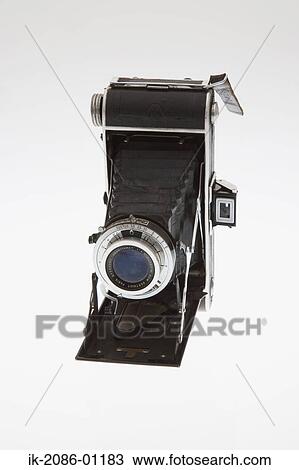 Antique Black Camera on White Background View Large Photo Image Stock Image - Antique Black Camera on White Background. Fotosearch