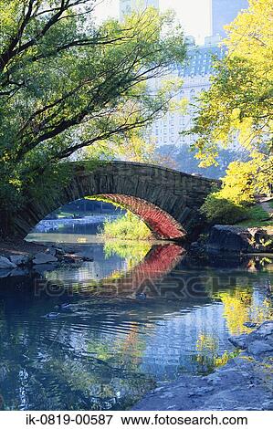 Arched Stone Bridge Across River View Large Photo Image Stock Photo - Arched Stone Bridge Across River. Fotosearch