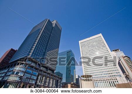 Picture - Architectural buildings in urban area. Fotosearch