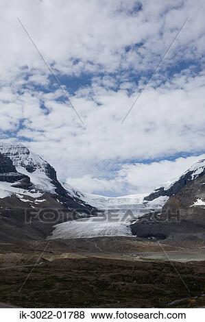 Stock Photo - Athabasca Glacier in Canadian Rockies. Fotosearch