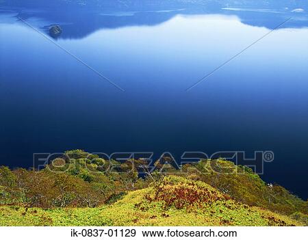 Autumn plants and water View Large Photo Image Stock Photo - Autumn plants and water. Fotosearch
