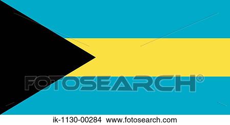 Bahamas National Flag View Large Photo Image Picture - Bahamas National Flag. Fotosearch