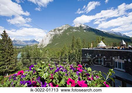 Banff Springs Hotel at Alberta, Canada View Large Photo Image Stock Image - Banff Springs Hotel at Alberta, Canada. Fotosearch