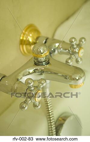 Bath Faucet View Large Photo Image Stock Image - Bath Faucet. Fotosearch
