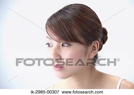Stock Photo - Beautiful Japanese Woman. Fotosearch