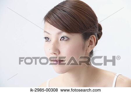 Beautiful Japanese Woman View Large Photo Image Stock Photo - Beautiful Japanese Woman. Fotosearch