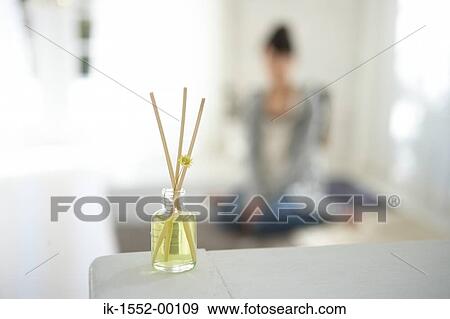 Beauty care oil with aroma sticks View Large Photo Image Stock Photo - Beauty care oil with aroma sticks. Fotosearch