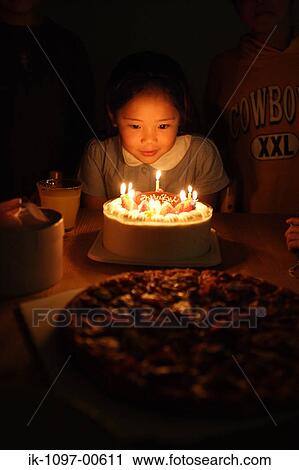 Stock Image - Birthday Girl. Fotosearch