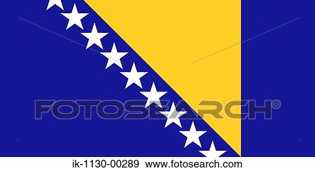 Bosnia and Herzegovina National Flag View Large Photo Image Stock Photo - Bosnia and Herzegovina National Flag. Fotosearch