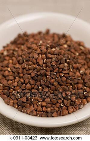 Bowl of Buckwheat Grains View Large Photo Image Stock Image - Bowl of Buckwheat Grains. Fotosearch