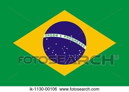 Brazil National Flag View Large Photo Image Stock Photograph - Brazil National Flag. Fotosearch