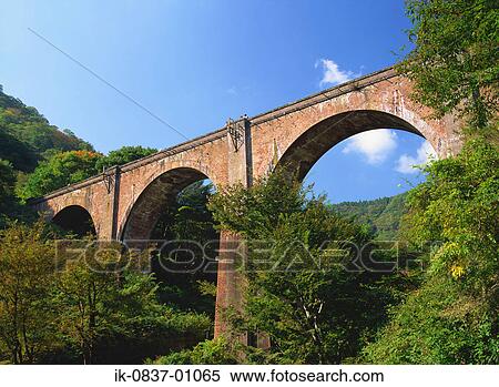 Bridge crossing from forest in wilderness View Large Photo Image Stock Photography - Bridge crossing from forest in wilderness. Fotosearch