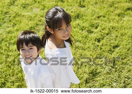 Stock Photography - Brother and Sister. Fotosearch